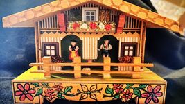 The Little Weather House Handmade by Bambi Comp Germany Cuckoo Clock Sho... - $38.61