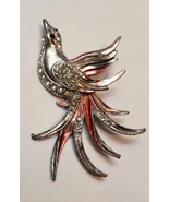 Bird of Paradise vintage brooch pin - €25,63 EUR