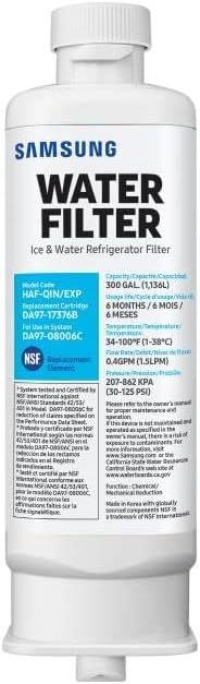 Samsung Genuine Filter For Refrigerator Water And Ice, Carbon, Qin/Exp, ... - $64.99