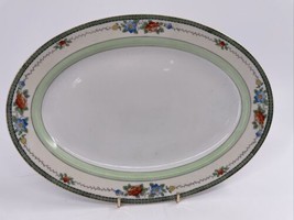 MEI1892 by Meito: 11 3/4&quot; Oval Serving Platter- Hand Painted Japan Very Rare - £17.21 GBP
