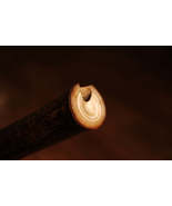 Artisan Xiao Bamboo Flute (Key D/C), 8 Holes, Smoked Finish with Lacquer... - $90.00