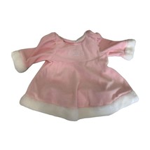 UR It baby Girls Infant Size 3 6 months Vintage Pink Fleece Dress Long S... - $18.80