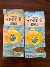 2 Glade Plugin Scented Oil refills Plugins REFRESHING SPA - £10.24 GBP