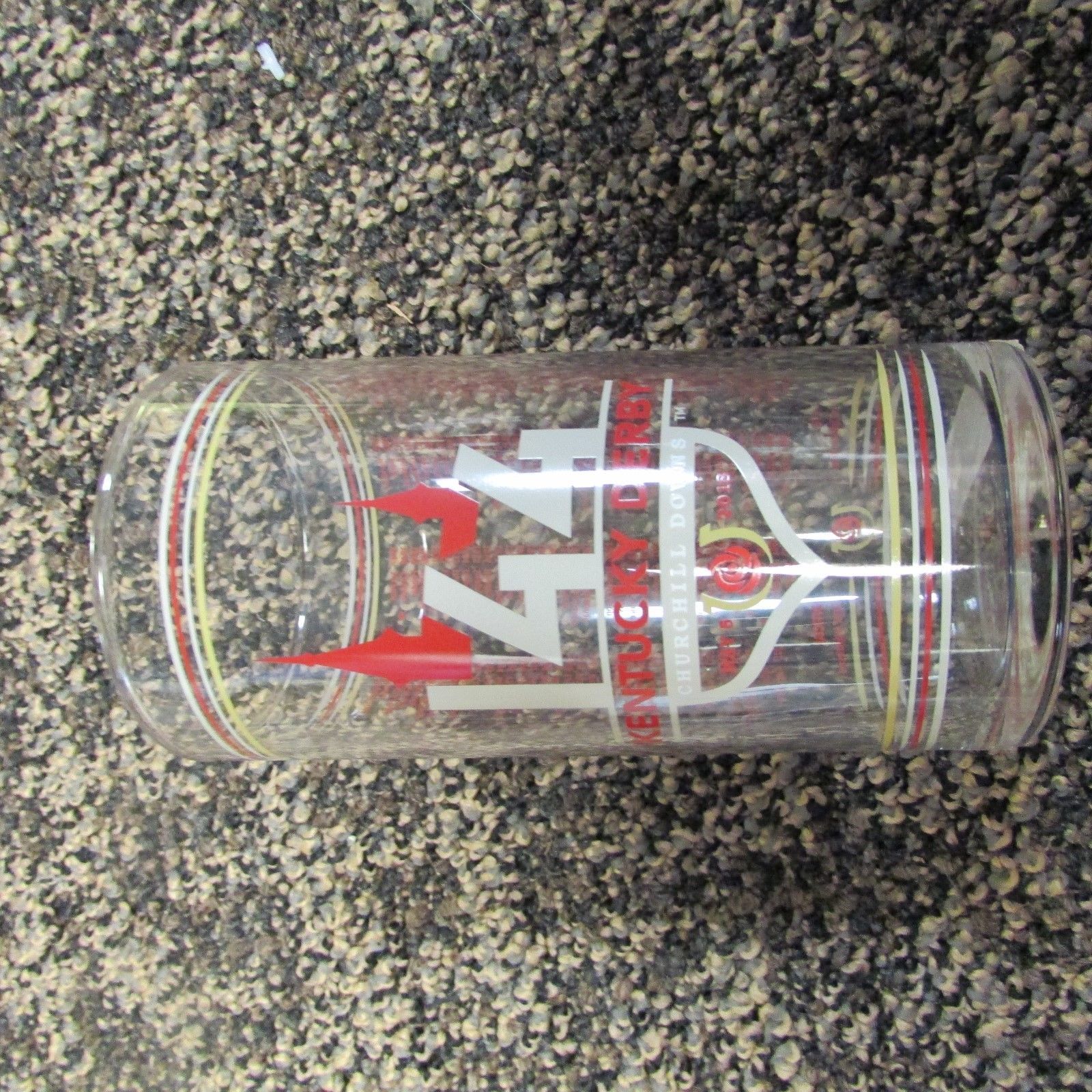 KENTUCKY DERBY GLASSES  DERBY 144 2018  Justify winner - $5.00