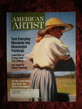 AMERICAN ARTIST Magazine February 2004 Jeffrey T. Larson Joan M Larue Jay Brooks - £6.90 GBP