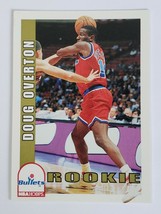 1993 Doug Overton Nba Hoops Rookie Basketball Card 479 Washington Bullets Skybox - £3.14 GBP