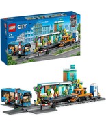LEGO 60335 City Station Of Train, Toy with Bus, Truck, Way, Bases - $504.80 CAD
