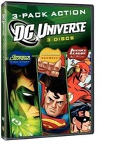 DC Universe 3 Pack: Green Lantern + Superman + Justice League - Triple - New ... - £10.66 GBP