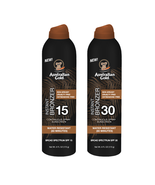 Australian Gold Instant Bronzer Continuous Spray Sunscreen, 6 Oz. - £14.52 GBP