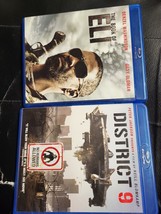 Lot Of 2: The Book Of Eli [Blu Ray] + District 9[BLU-RAY + Dvd] Very Nice - $4.94