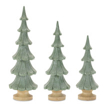 Glittered Pine Tree (Set of 3) - $67.28