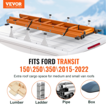 Trailer Ladder Rack Van Roof Rack for Ford Transit 150, 250, 350, 2015-2022 - $235.61