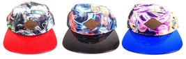 E-FLAG Abstract Trippy Galaxy 5 Panel Clear Plastic Flat Bill Hat Cap Adjustable - £5.19 GBP