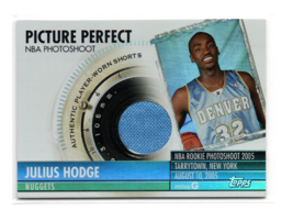 2005-06 Topps Big Game Picture Perfect Relics Julius Hodge #JH2 Shorts /129 NM - £1.95 GBP