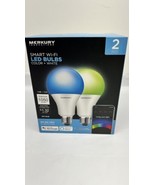 Merkury Innovations Dimmable 75W Equivalent Wi-Fi Smart Bulb, Color, (2 ... - €9,97 EUR