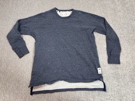 Adidas X Reigning Champ Sweatshirt Mens XL Blue Heathered Crewneck Sweater Shirt - $39.59