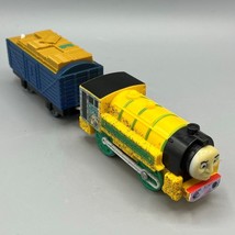 Talking Victor Thomas &amp; Friends Trackmaster Train Engine &amp; Car Motorized 2011 - £15.56 GBP