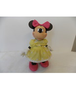 Disney Brass Key Minnie Mouse Birthday Ceramic Doll  - £27.65 GBP