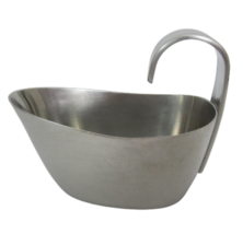 Gense stainless steel sauce boat gravy cream Sweden midcentury modern 15 cl. vtg - £22.15 GBP