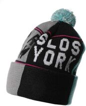 Dope Couture Worldwide Paris New York Los Angeles London Pom Beanie Wint... - $359.66 MXN