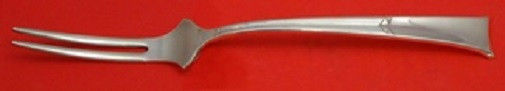 Primary image for Linenfold by Tiffany & Co. Sterling Silver Spinach Fork Custom Made 7 1/4"