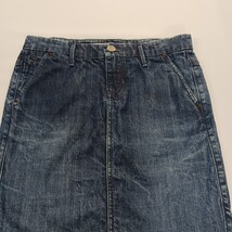 Joe's 59KT6015 Women's Blue Cotton Blend Rear Slit Denim Skirt Size W25 image 13