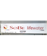 SoBe Lifewater Preproduction Advertising Art Work Gold Red Lizard 2009 - $18.95