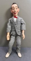 Vintage 1987 Pee Wee Herman Pull Cord Talking 18" Doll Matchbox Toys - $24.74