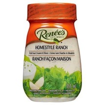 2 Jars of Renee’s Homestyle Ranch Salad Dressing &amp; Dip 355ml Each -Free ... - £27.39 GBP
