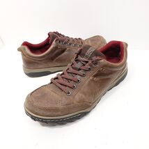 ECCO Receptor Technology Brown Leather Walking Shoes EUR 43 US 9 - $584.50 MXN
