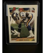 Henry Thomas #542 | 1992 Bowman Football - $4,304.15 MXN