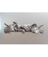 DONKEY or MULE JEWELRY scarf clip barrette Pewter Forge Hill Sculpture - £22.45 GBP