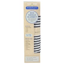 BERNINI Outdoor Bug Shield Blanket: Machine Washable Striped Polyester - $17.72