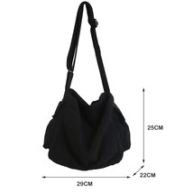 Fashion Canvas  Crossbody Bags Fashion Women Men Large Capacity Handbags for Lad - £88.89 GBP