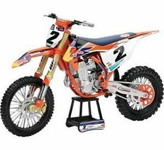 New Ray Toys 1:10 Scale Die Cast Replica Ktm Red Bull 450SX-F Cooper Webb - £31.24 GBP