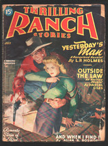 Thrilling Ranch Stories 7/1947-Louis L&#39;Amour-Joseph Chadwick-Nels Leroy Jorge... - $47.53