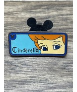 2007 Disney Cinderella Hidden Mickey Rear View Mirror Princess Pin KG JD - $91.11 MXN