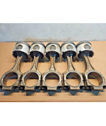 Set of 5 Caterpillar C12 Diesel Engine Pistons and Connecting Rods 113-9... - $700.90