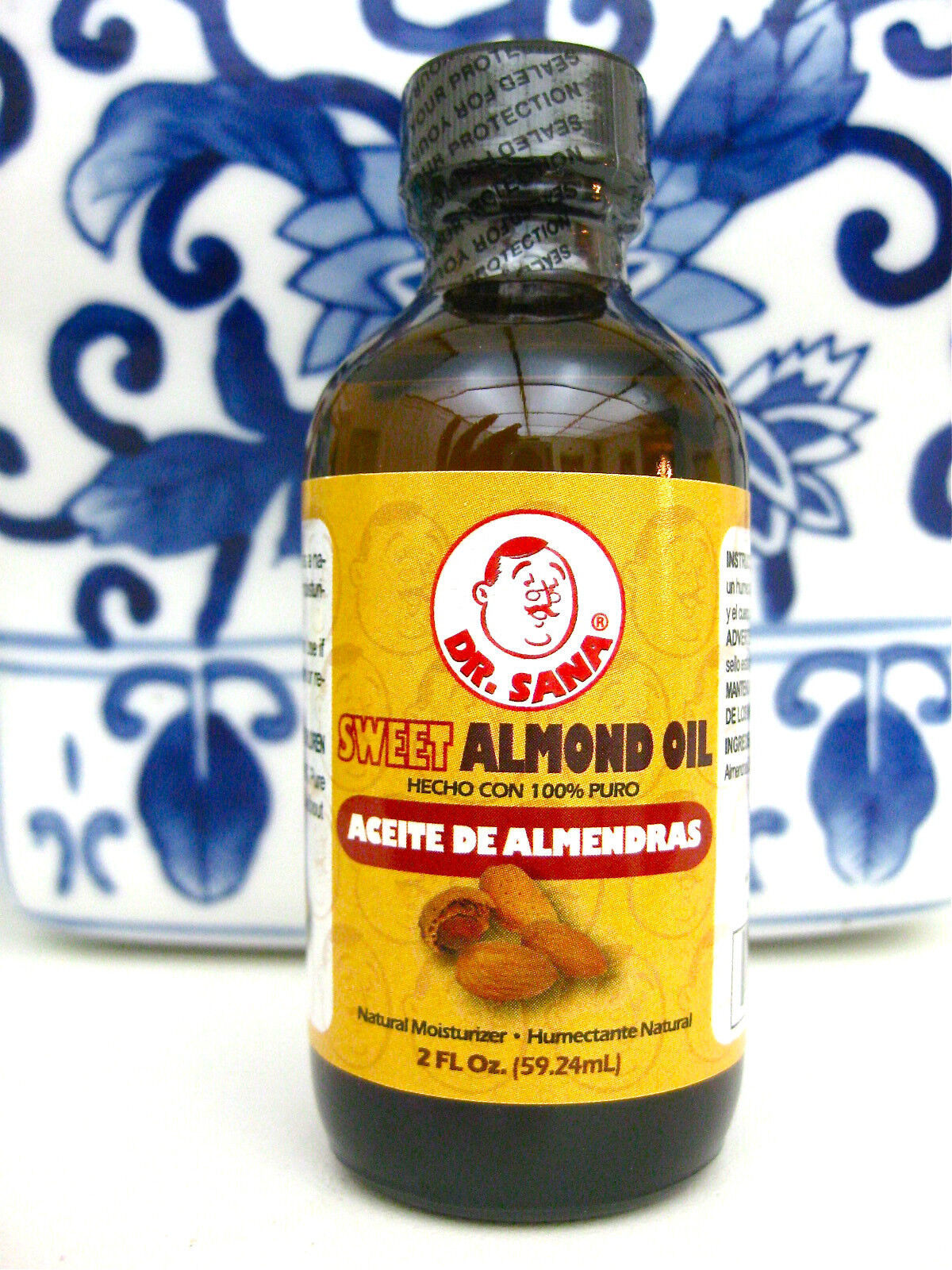 Dr Sana 100% Sweet Almond Oil, 2 fl oz - $7.42