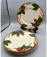 Plates Franciscan Apple  Pattern 4 Dessert BB Plates 8 Inches 1975-76 USA - £13.20 GBP