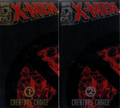 X-Men Vol.1&amp;2 : Creator&#39;s Choix - Stan Lee - Excellent Etat VHS - £12.54 GBP