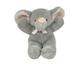 14" VINTAGE 1987 DAKIN CUDDLES GREY ELEPHANT STUFFED ANIMAL PLUSH TOY LOVEY - $75.05