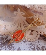 Pipa Lute Rhinestone Brooch, Hat - Lapel Pin - $190.39 MXN