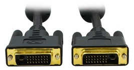 DVI-D Dual Link 24+1 Digital Video CABLE DVI D male male MM HD 1080p Mon... - $463.49 MXN