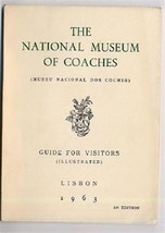 National Museum of Coaches Lisbon Portugal 1963 Guide for Visitors - £11.85 GBP