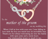 Mother&#39;s Day Gifts for Mom from Daughter Son, Dainty Infinity Heart Neck... - $25.17