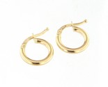 Pair Women&#39;s Earrings 10kt Yellow Gold 328370 - £55.32 GBP