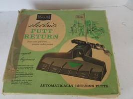 VTG SEARS ELECTRIC GOLF PUTT RETURN FOR GOLFERS ORIGINAL BOX - $9.85