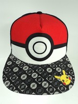 Adult (S/M) Youth Pokemon Pikachu Snapback Trucker Hat - New! - £11.41 GBP