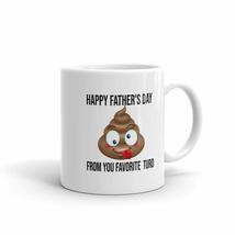 Happy Fathers Day From Your Favorite Turd Funny Sarcastic Mug For Dad From Son O - £16.23 GBP